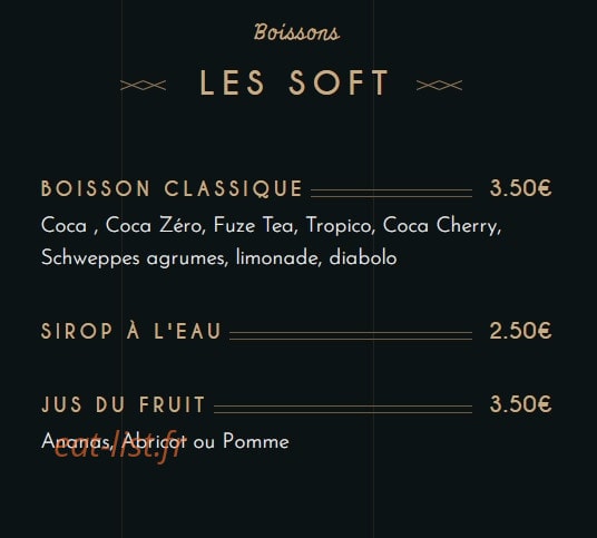 L'épicurien — carte page 4