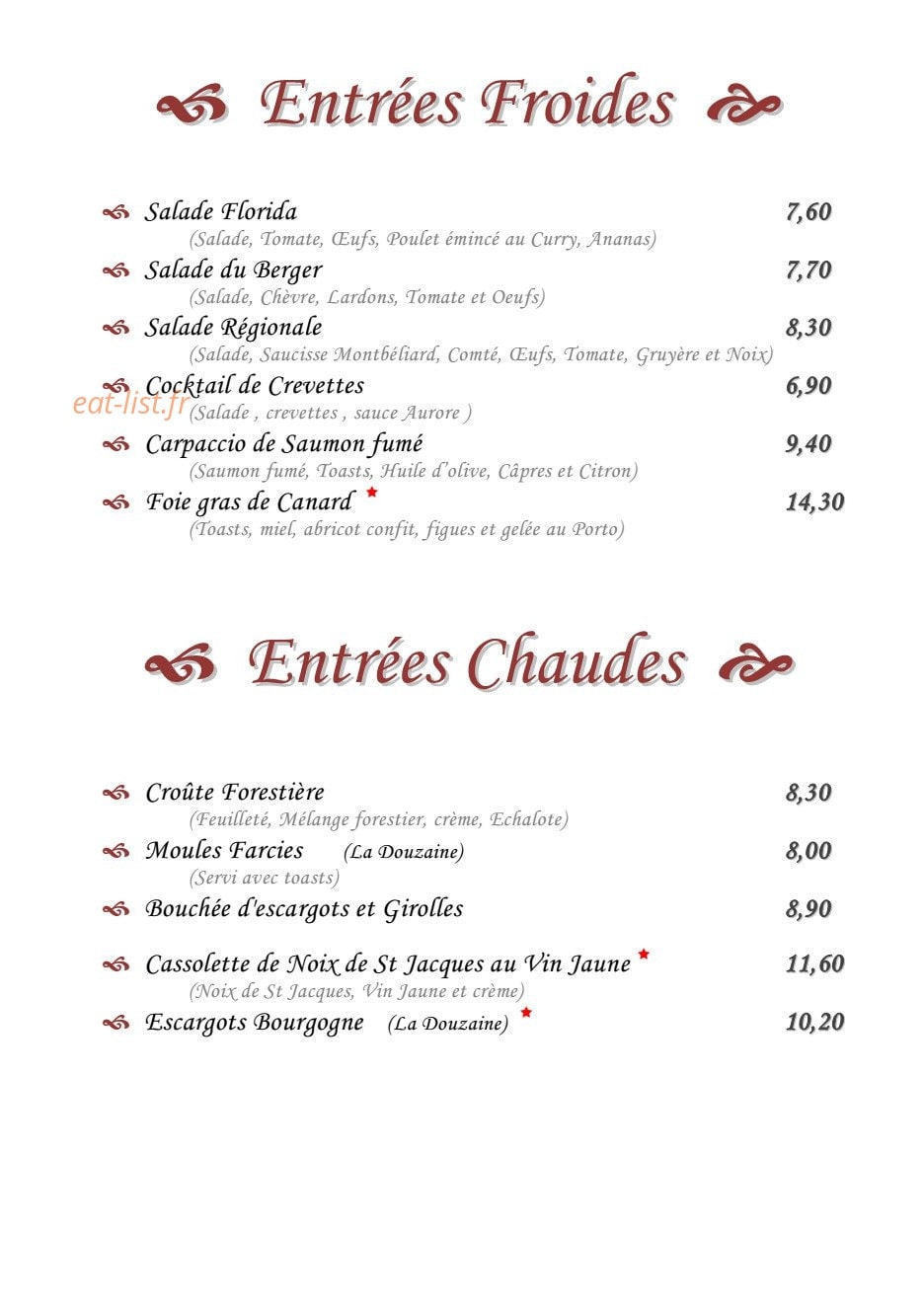 La vieille ferme — carte page 1