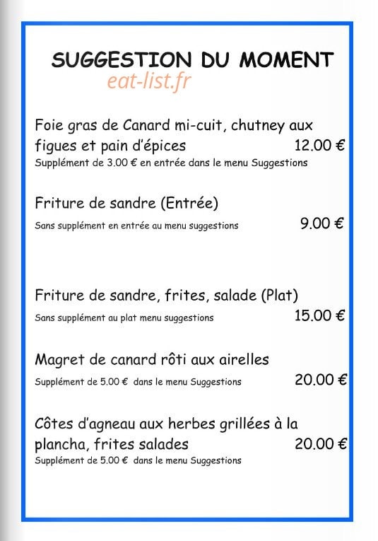 Le Moulin du Plain — carte page 7