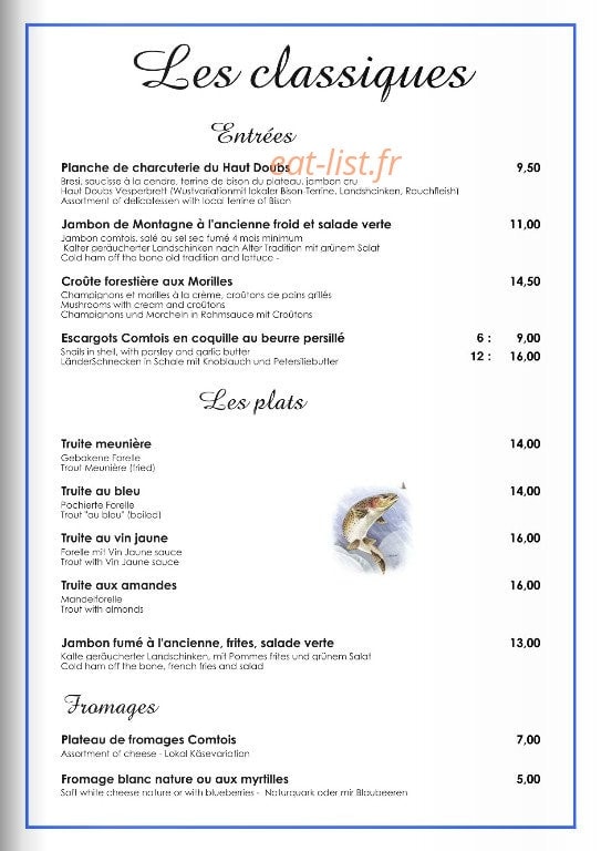 Le Moulin du Plain — carte page 5