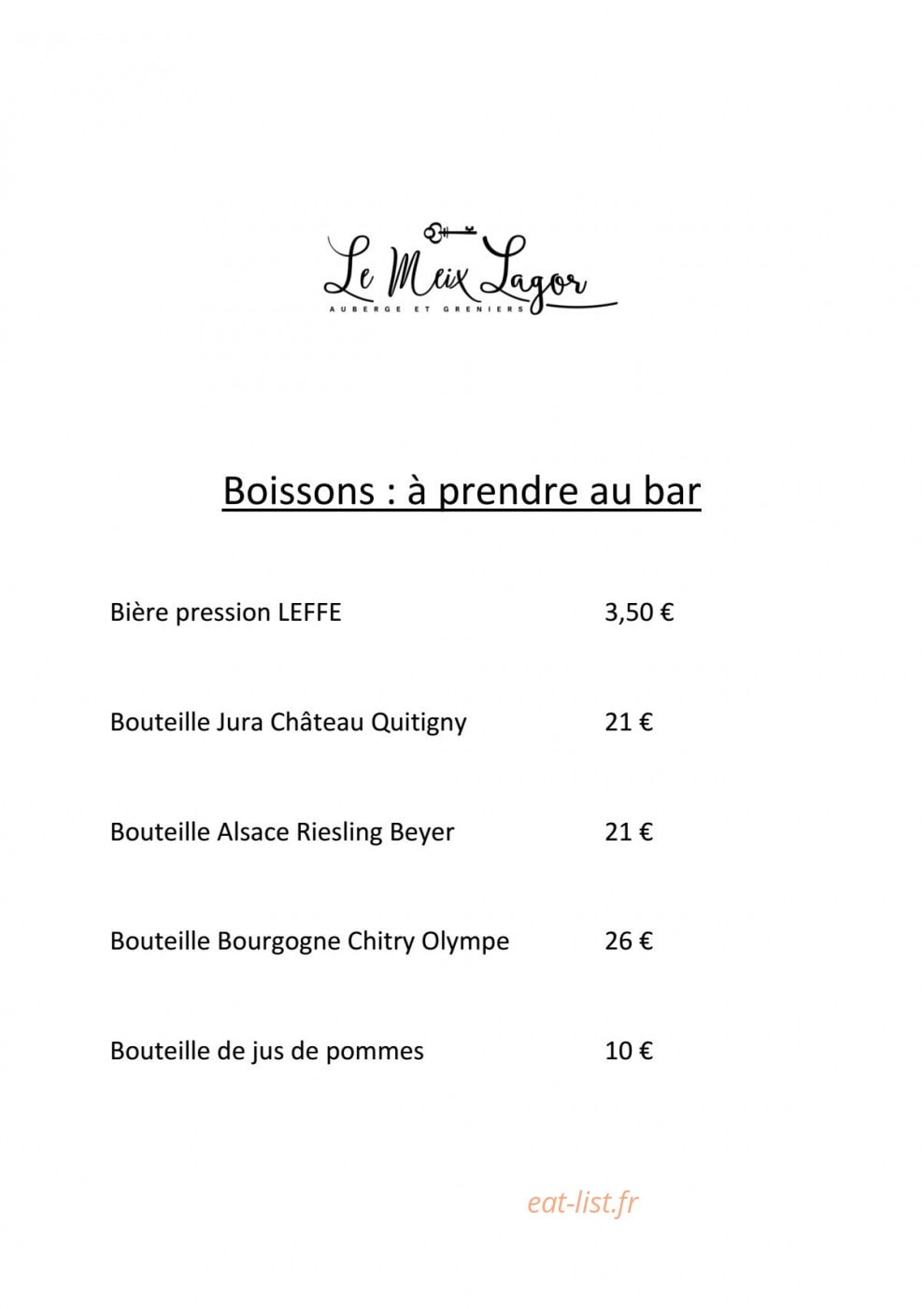 Le Meix Lagor — carte page 2