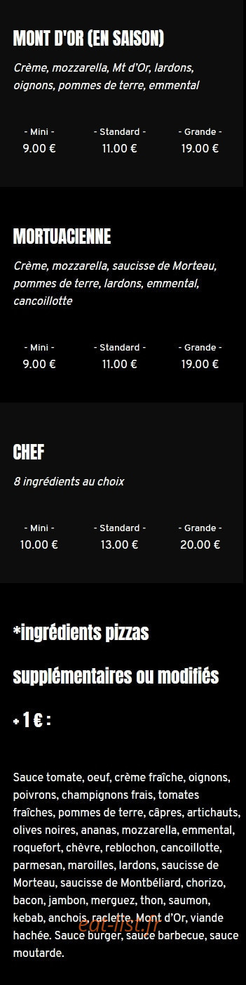 pizzeria du champ de foire — carte page 10