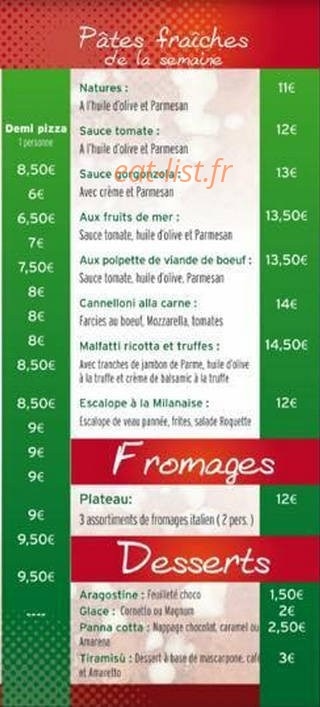 L'altro gusto — carte page 3