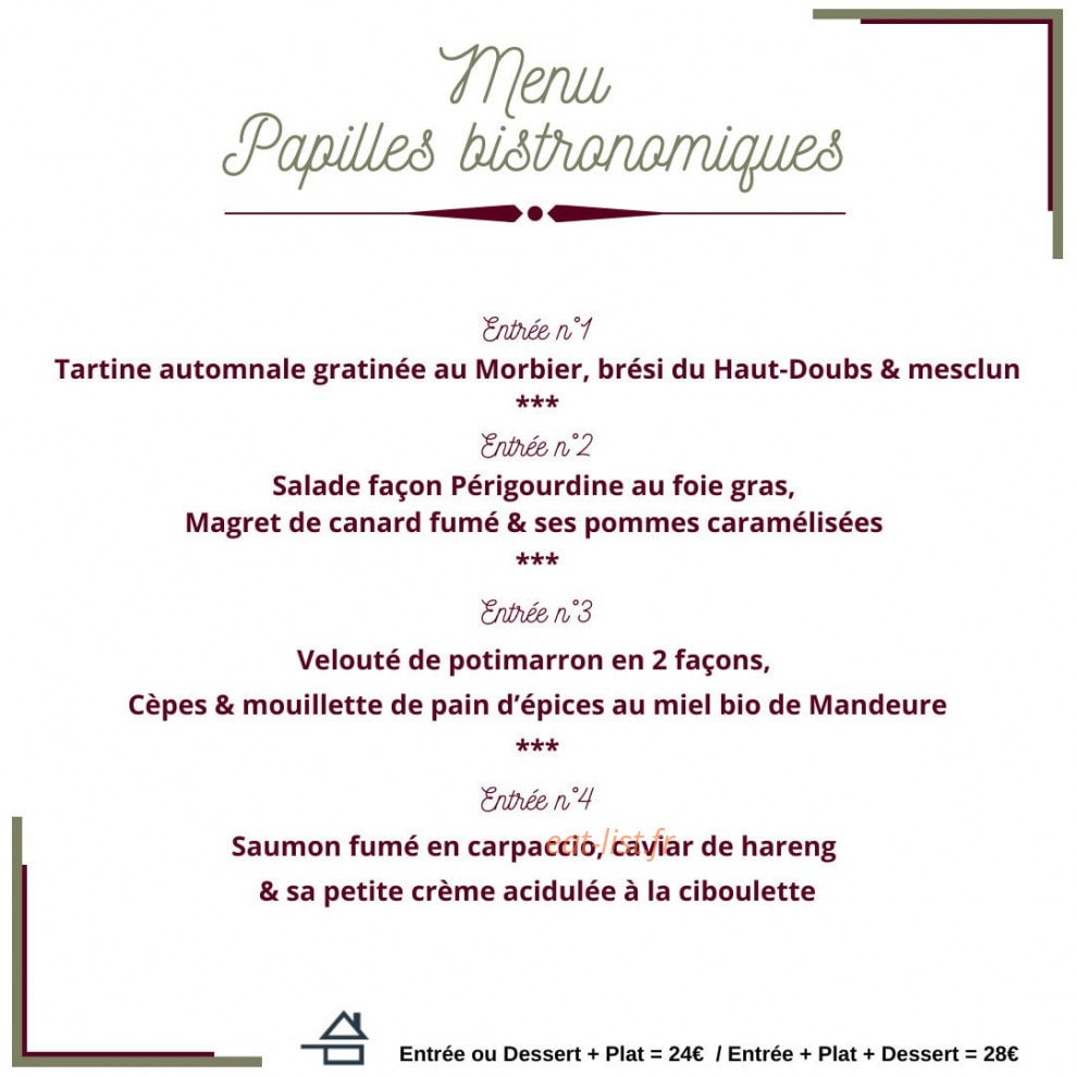 Carré Gourmand — carte page 2