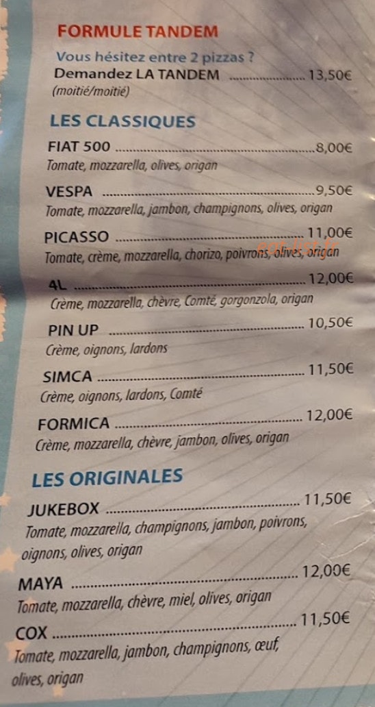Le Vintage — carte page 3