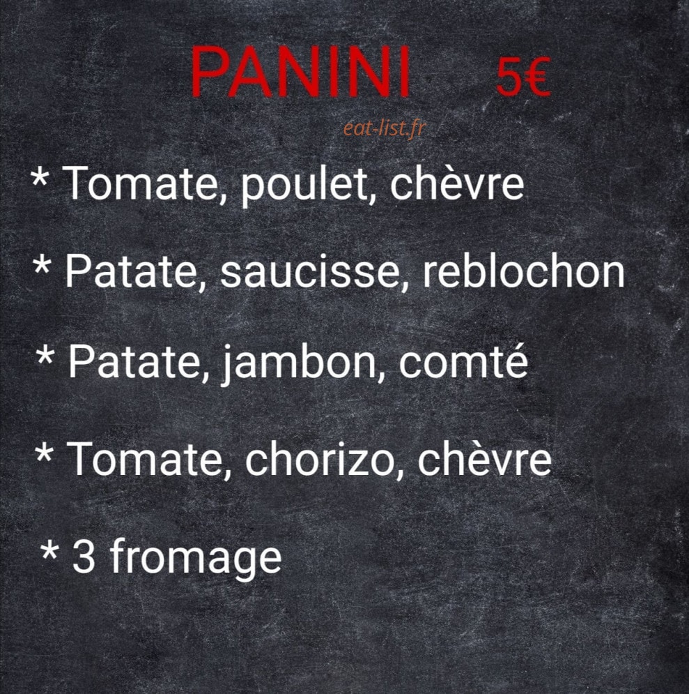 Sombr Saï café — carte page 3