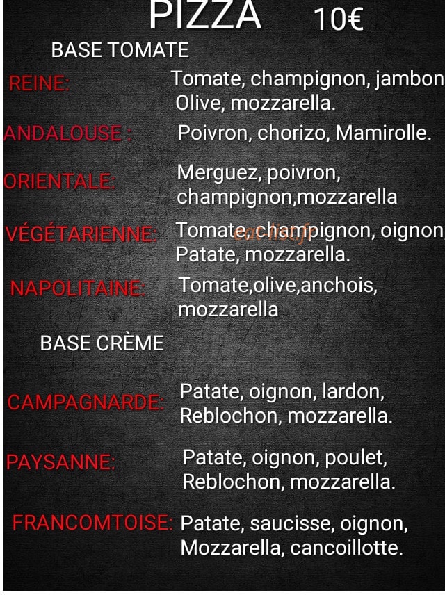 Sombr Saï café — carte page 2