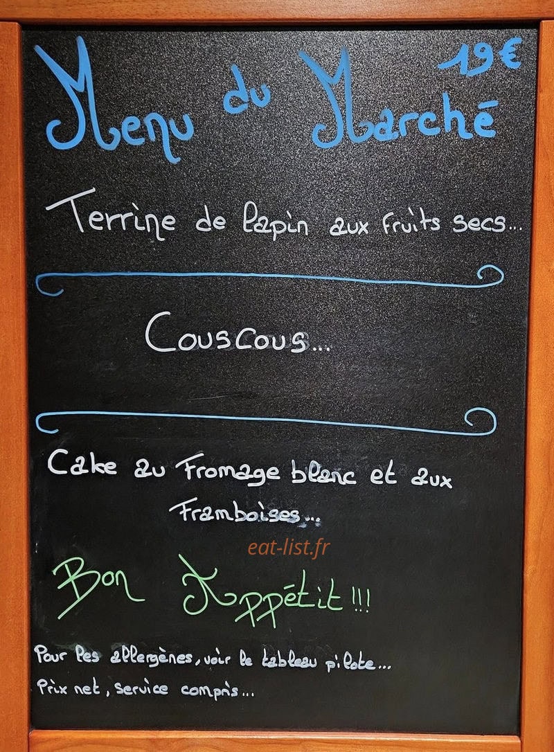 Saveur Vivre — carte page 1