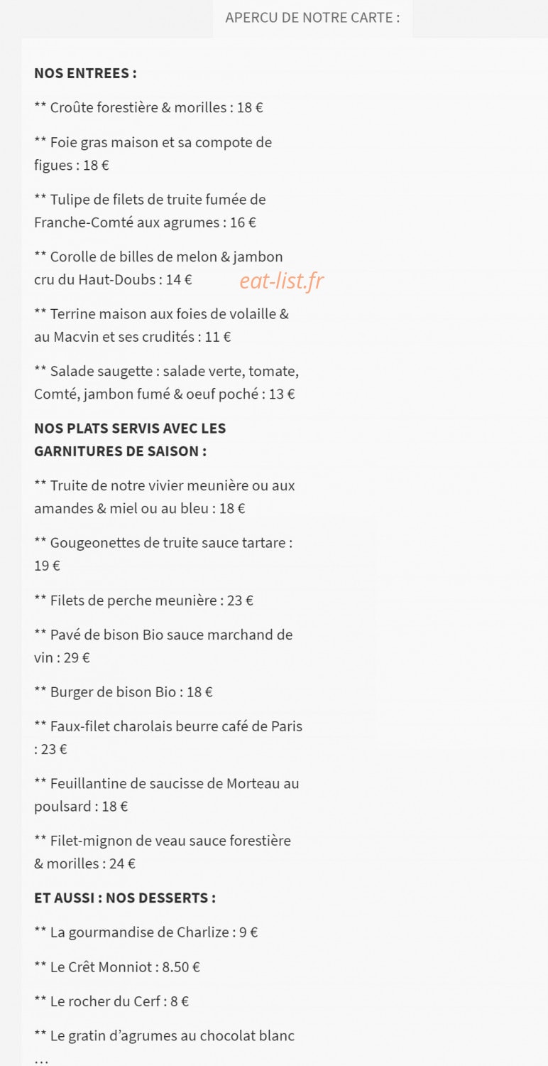 Le Sire De Joux — carte page 2
