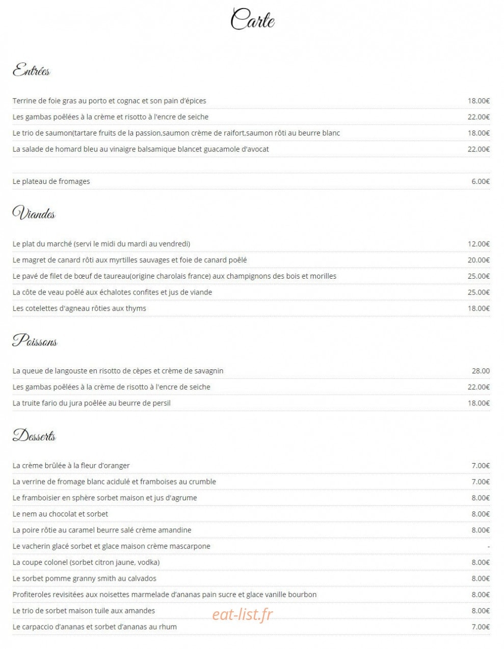 L'Entre Roches — carte page 6
