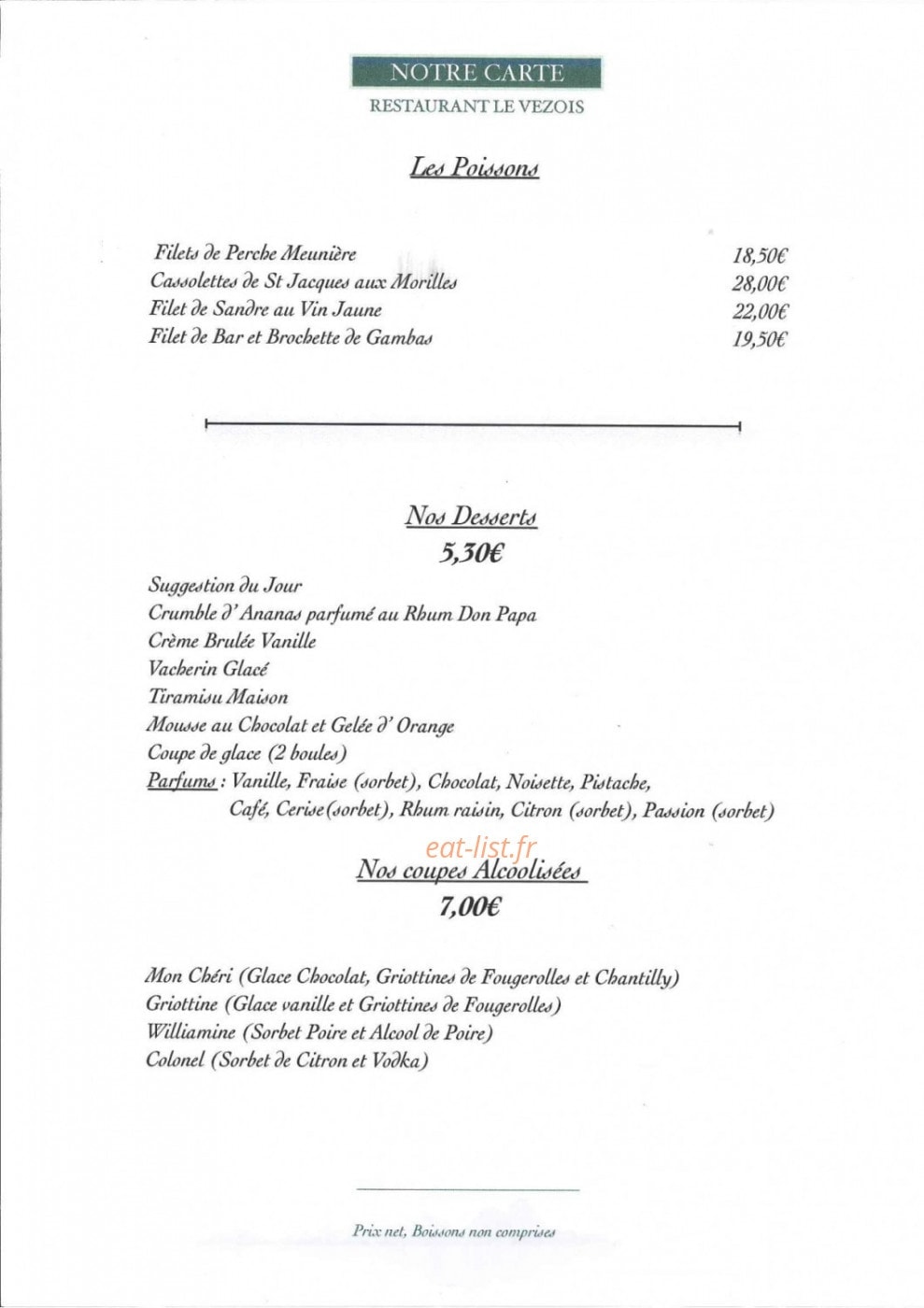 Le Vézois — carte page 2