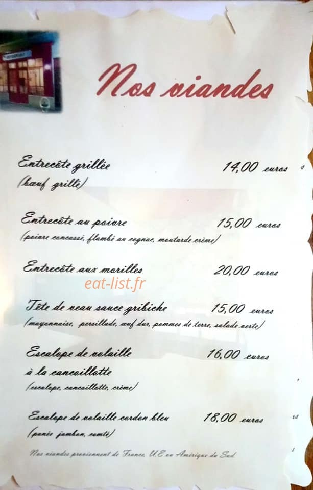 Bar des Chineurs — carte page 3