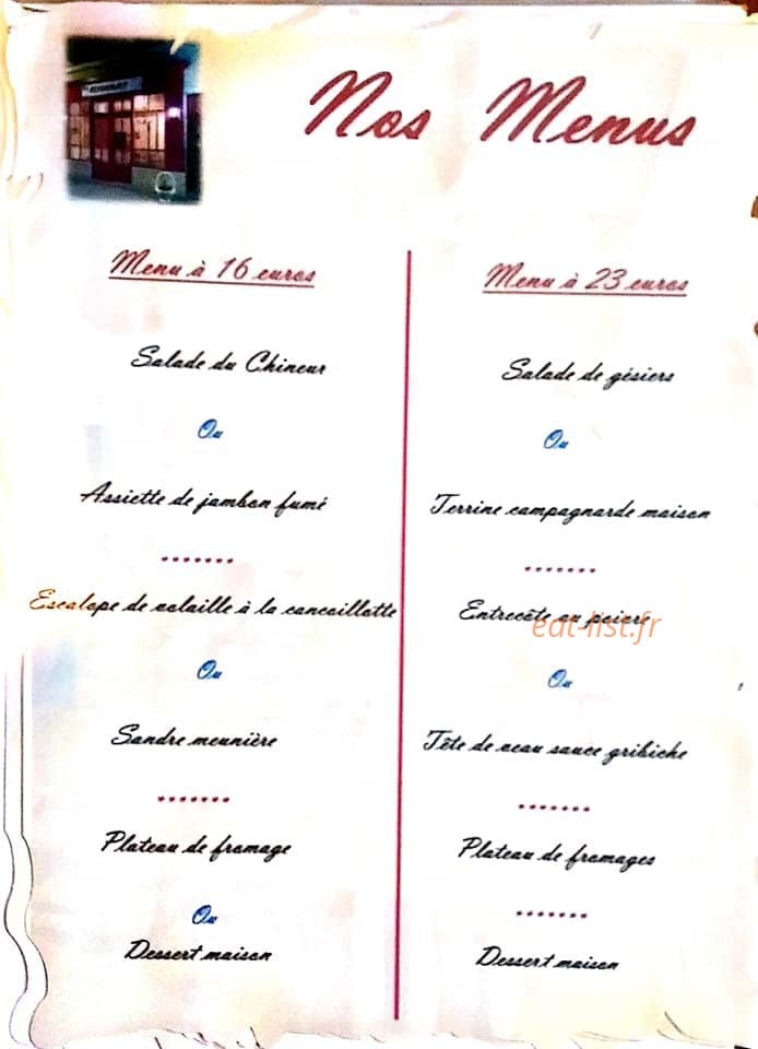 Bar des Chineurs — carte page 5