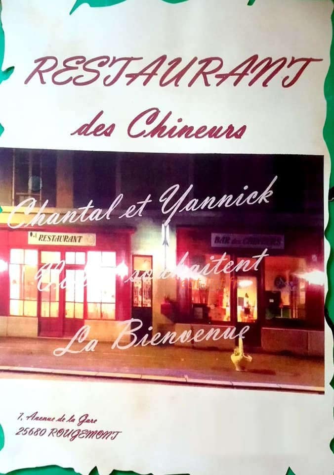 Bar des Chineurs — carte page 1