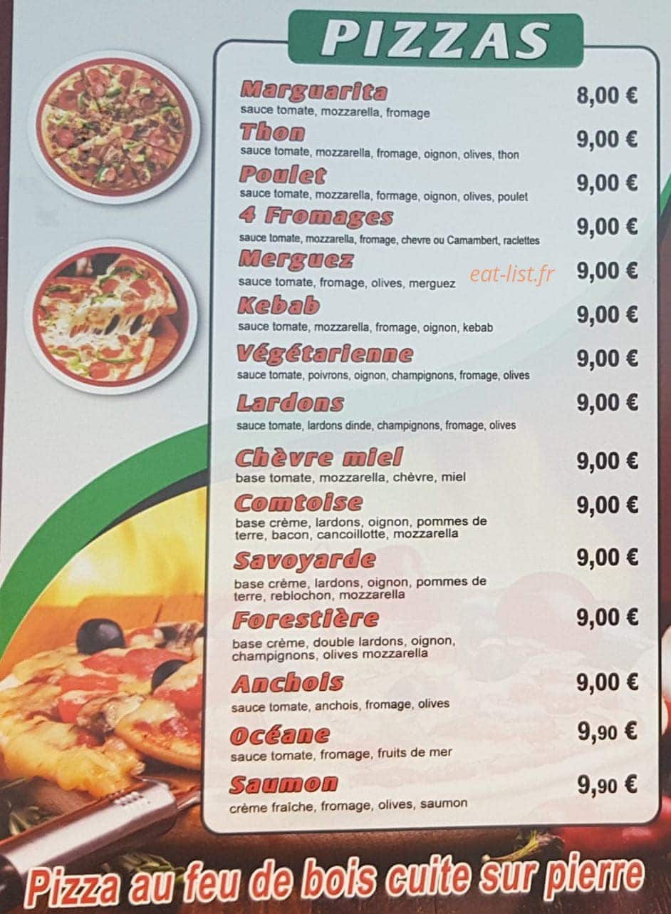 Chez Renato — carte page 3