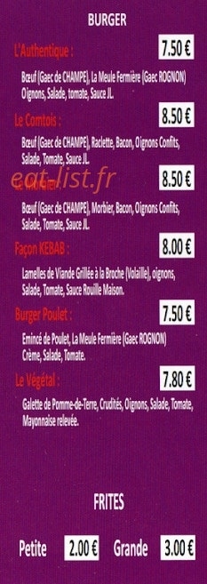 Jane de Beure — carte page 2