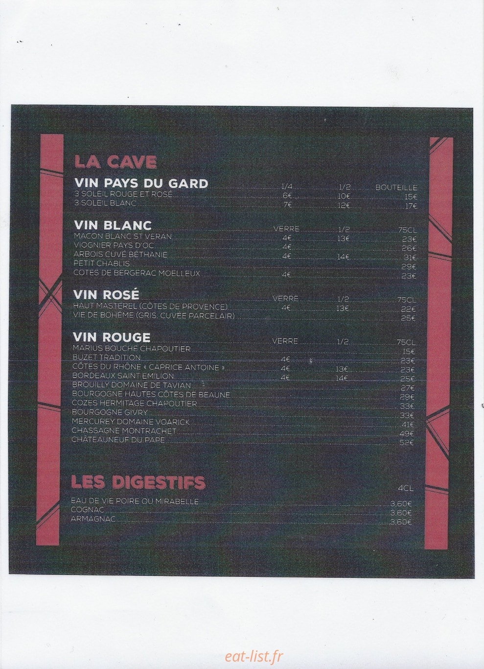 L'Atelier — carte page 5