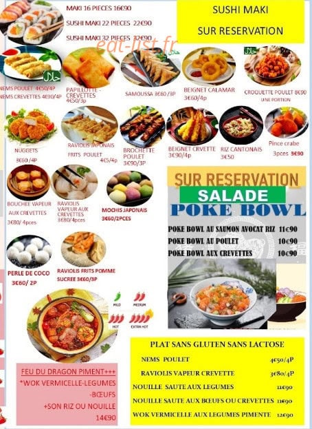 Delice d asie — carte page 2