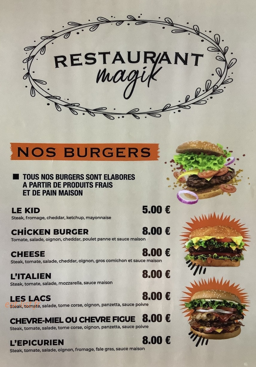 Le Magik — carte page 2