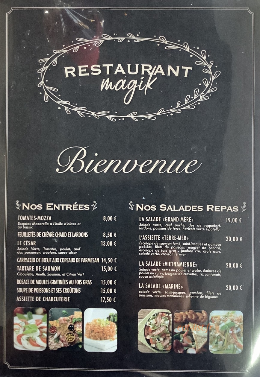 Le Magik — carte page 1