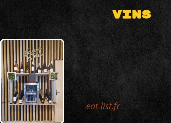 Carte et menu de La rosticceria à Bonnay — Les vins