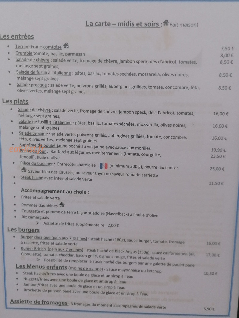 Au fil de l'eau — carte page 2