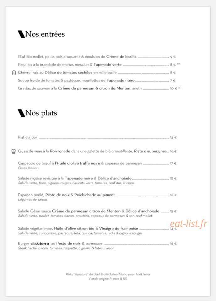 Aix et Terra — carte page 1
