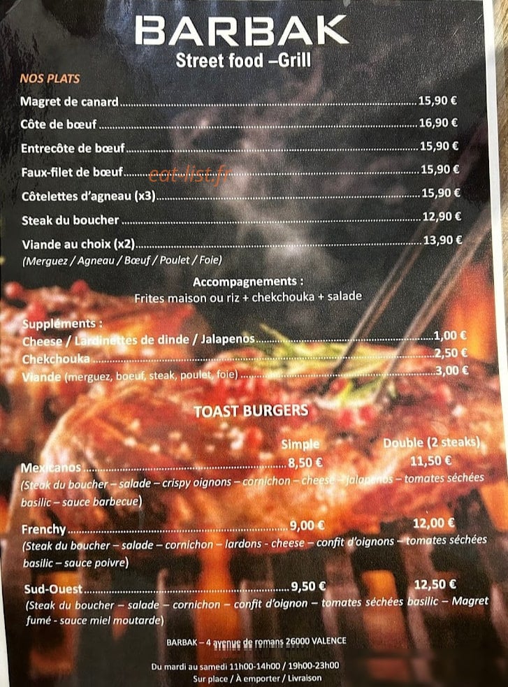 Barbak — carte page 1