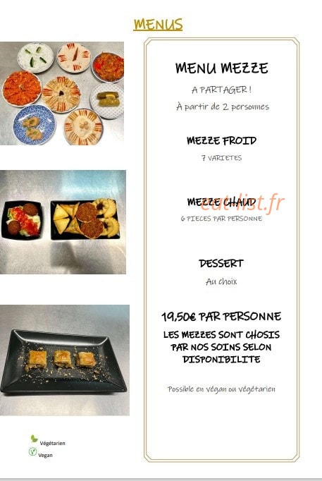 Chez Gayane — carte page 8