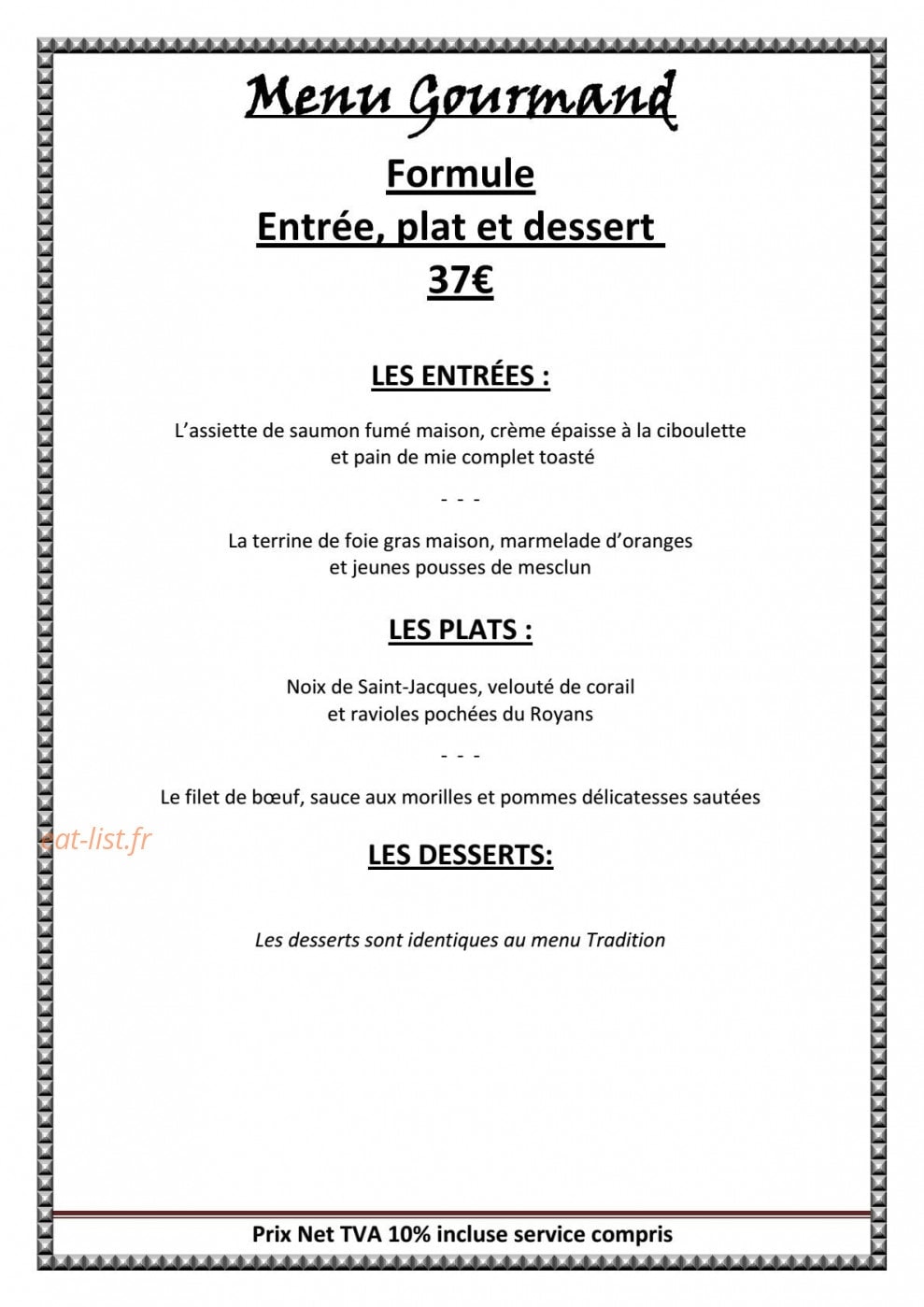 Clos Syrah — carte page 2