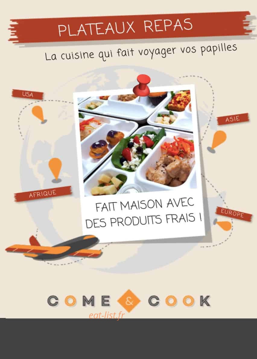 Come & Cook — carte page 3