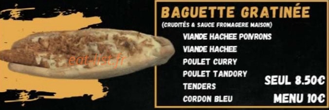 Croustys — carte page 1