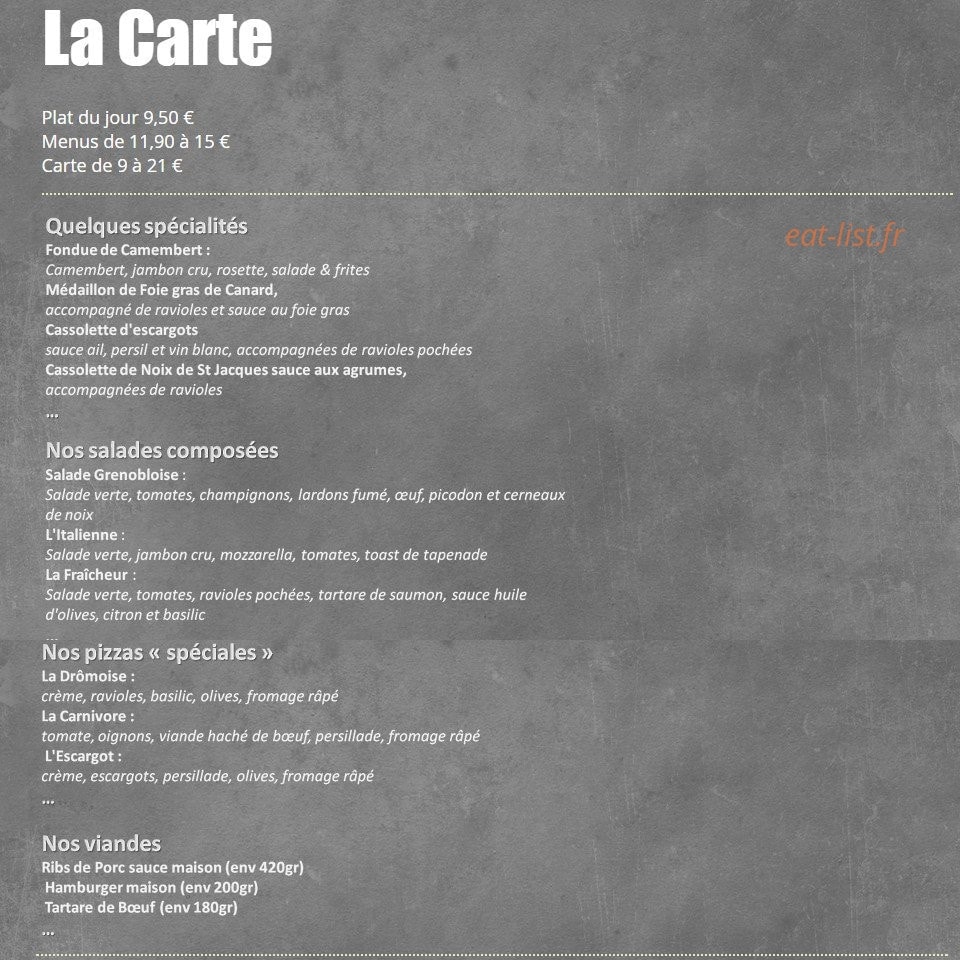 L'Art'Terre — carte page 1