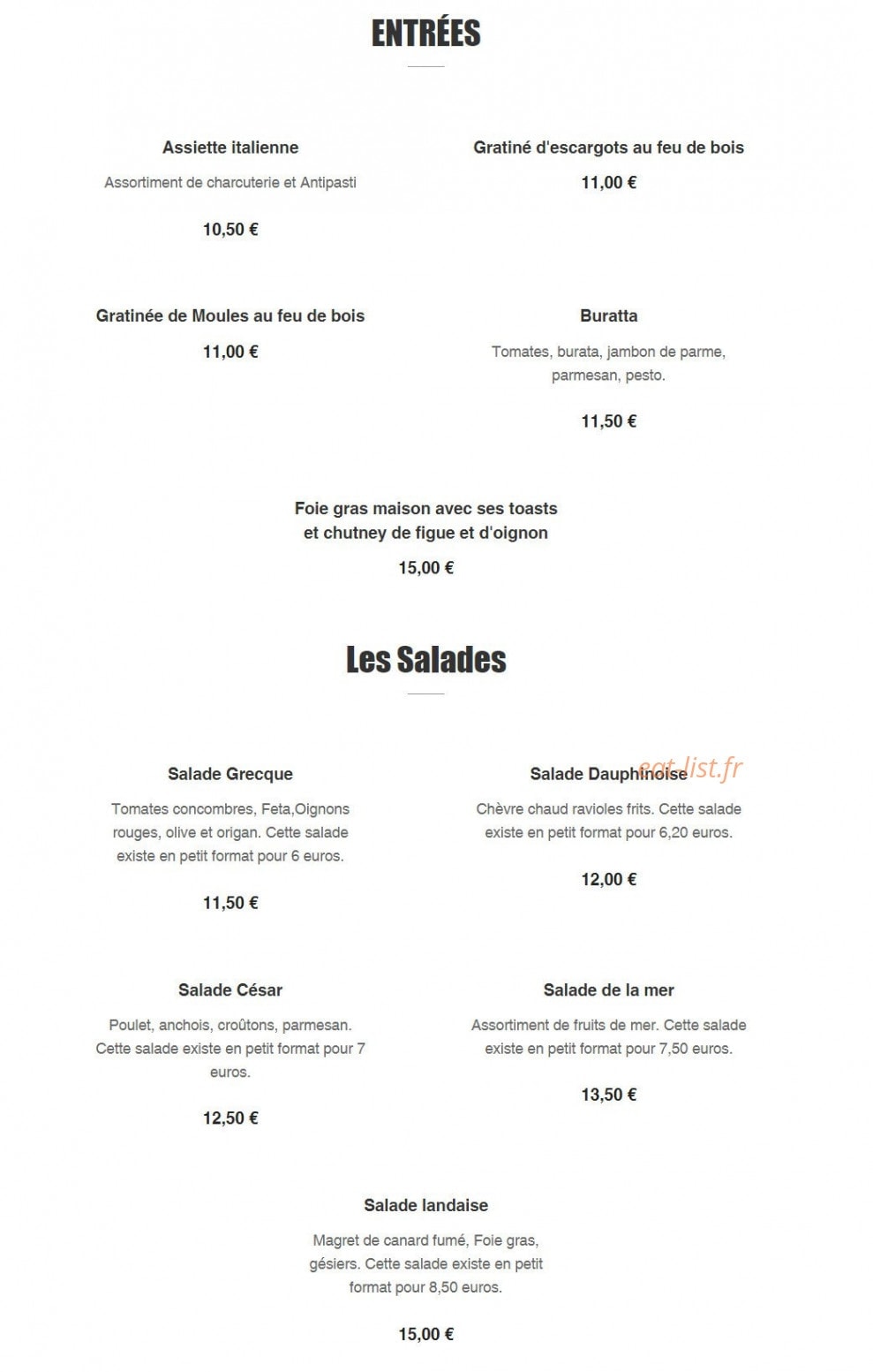 La Brocherie — carte page 1