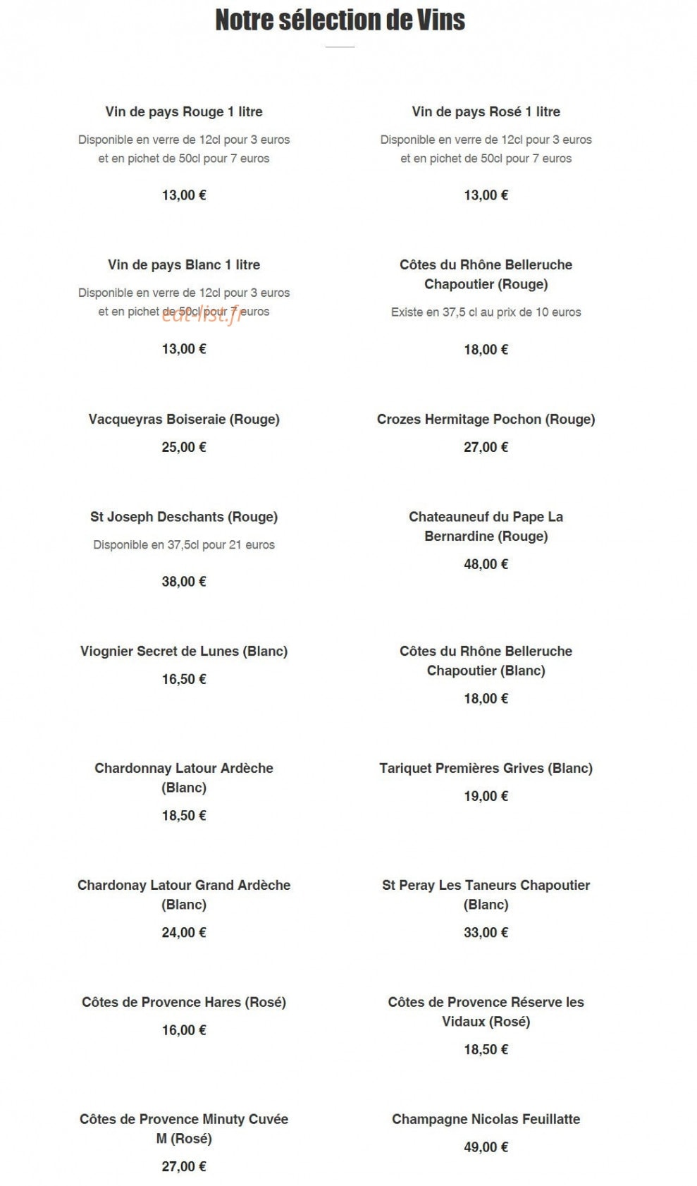 La Brocherie — carte page 7