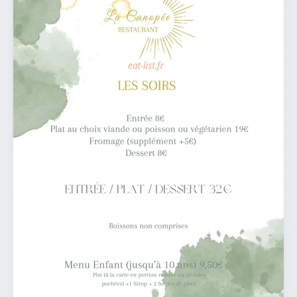 La Canopée — carte page 2