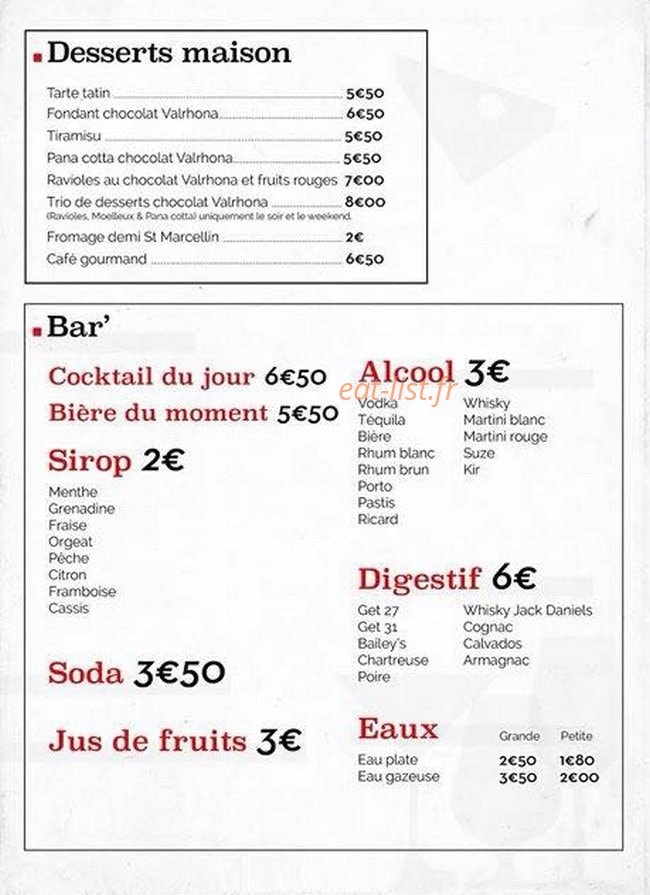 La ravioline — carte page 4