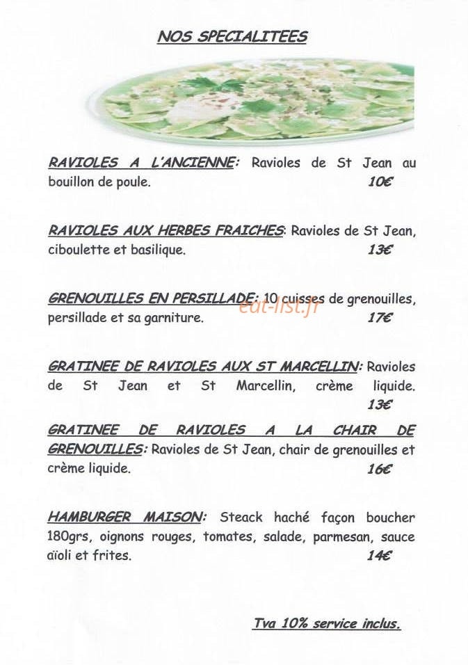 La Table des Couleures — carte page 6