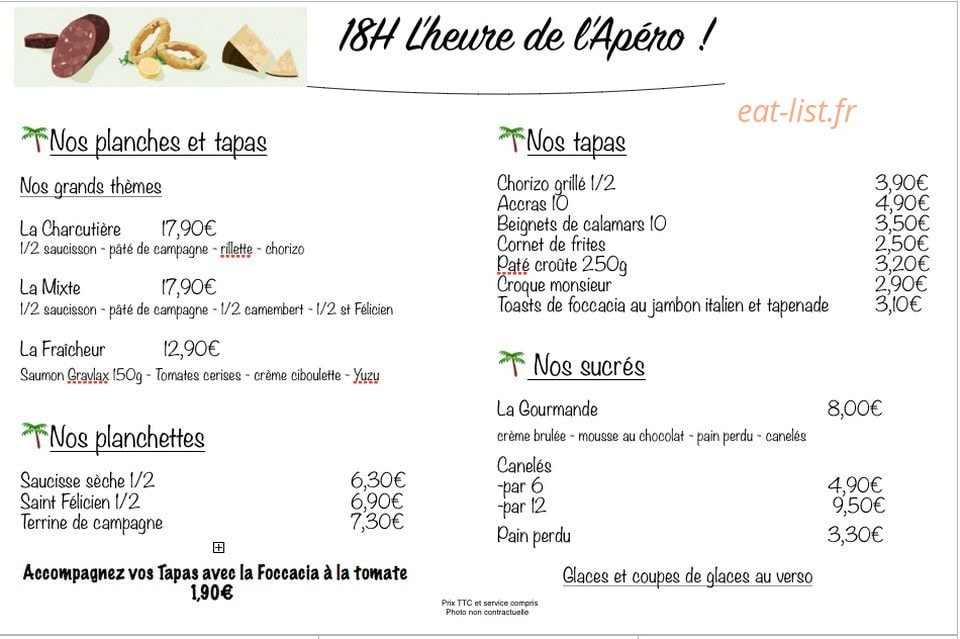 La terrasse du champ de mars — carte page 3