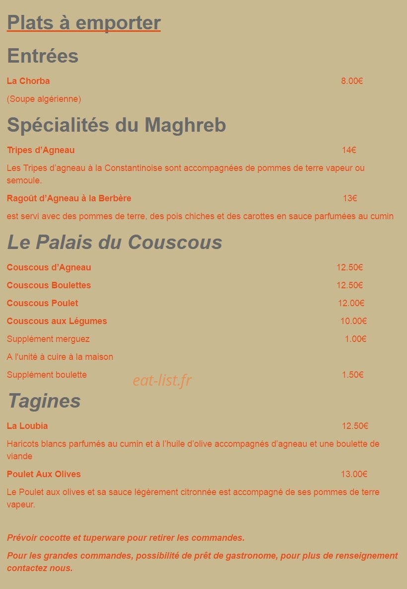 Le Familial — carte page 6
