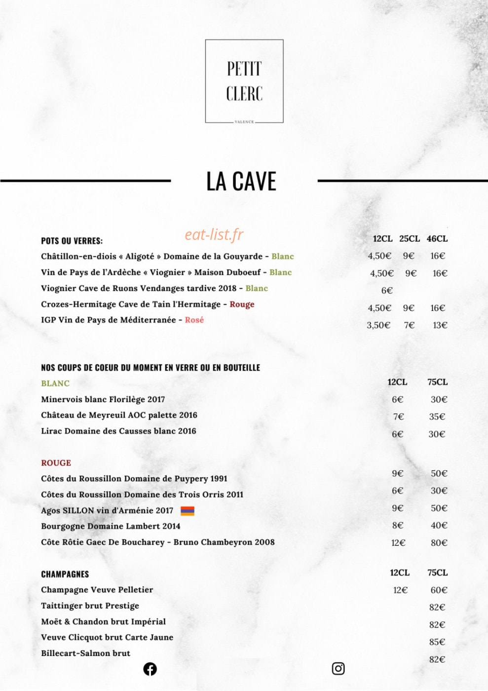 Le Petit Clerc — carte page 5