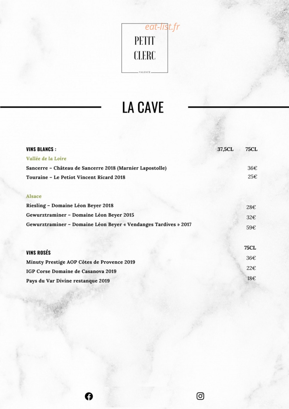 Le Petit Clerc — carte page 9