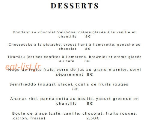Le Petit Naples — carte page 4