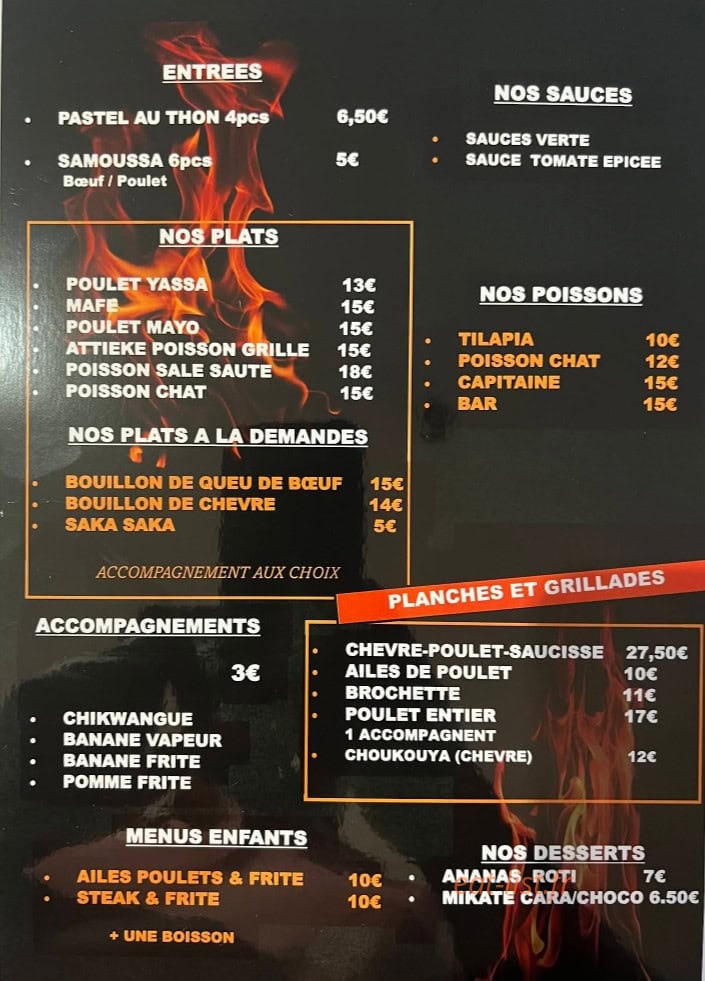 Le Safari — carte page 1