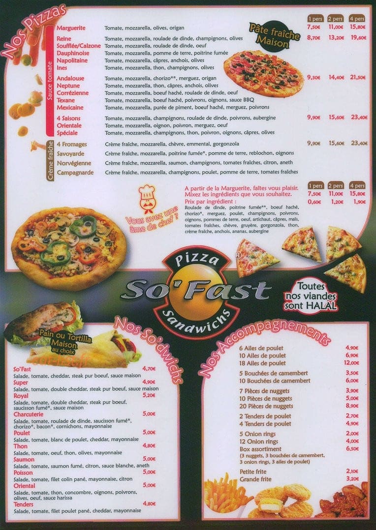 Le so fast — carte page 2