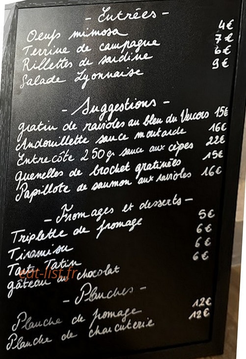 Le Tire-Bouchon à Valence - Menu Et Photos