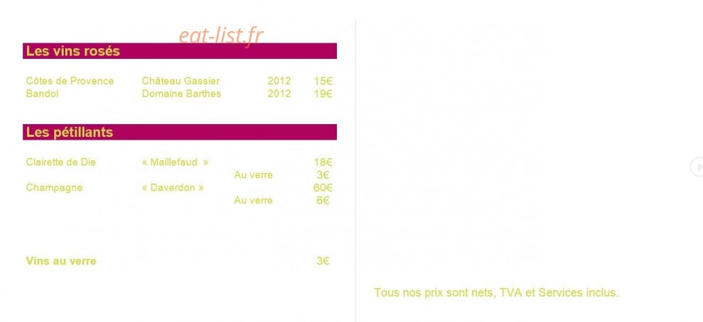 Le vert mi sel — carte page 2