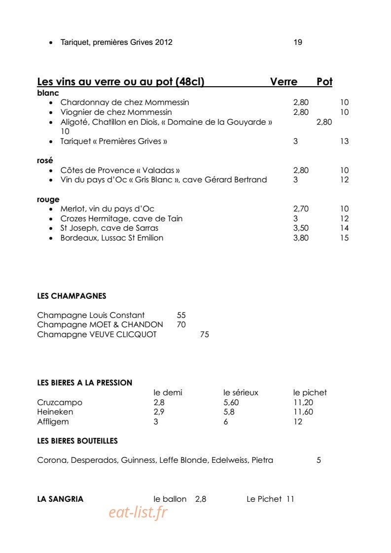 Les halles — carte page 4