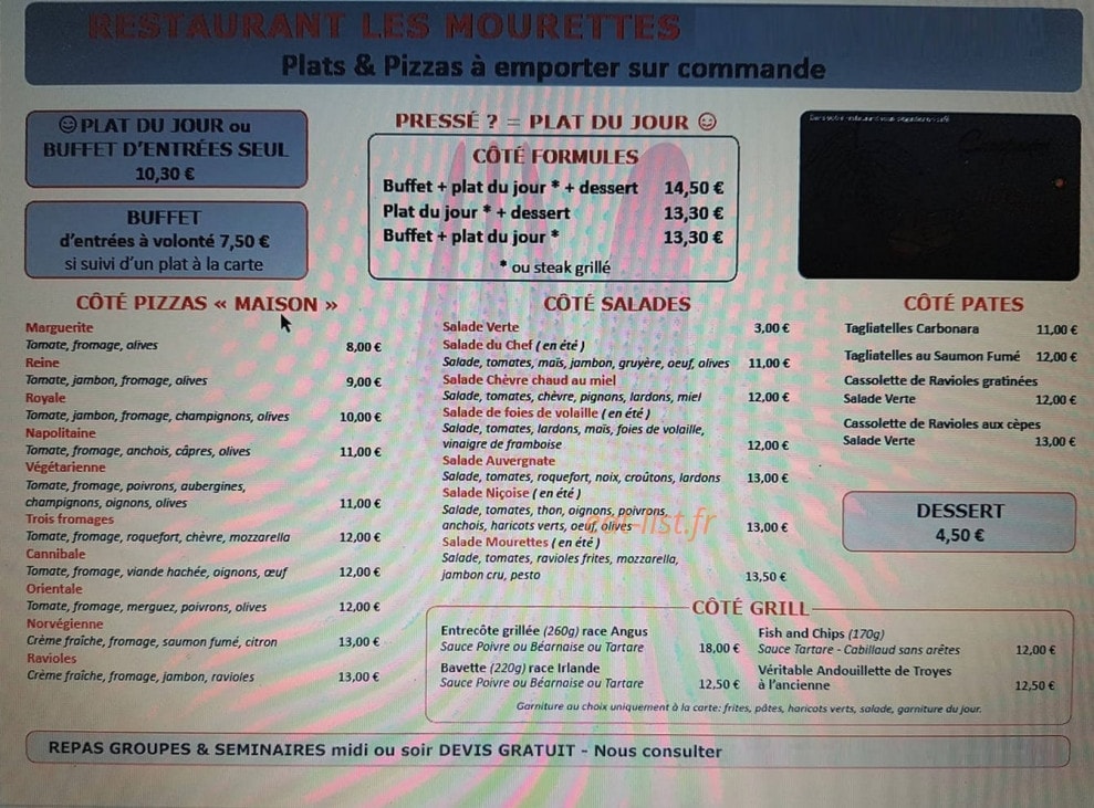 Les Mourettes — carte page 1
