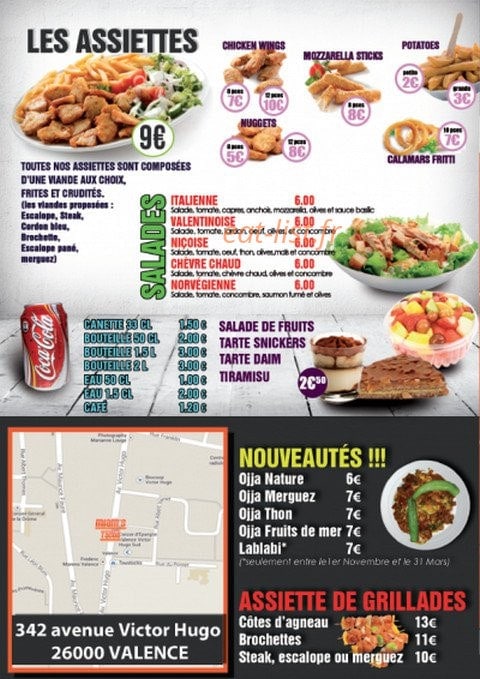 Miam's Tacos — carte page 4